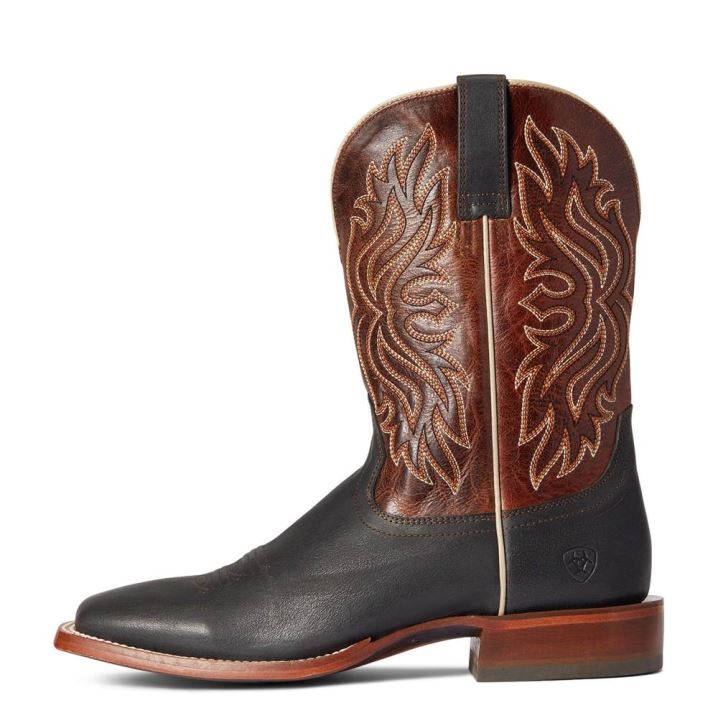 Ariat Circuit Greeley Western Boot Črne | fTUS7jjJ