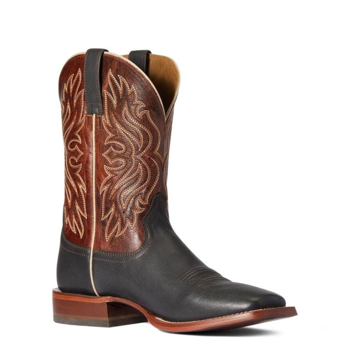 Ariat Circuit Greeley Western Boot Črne | fTUS7jjJ