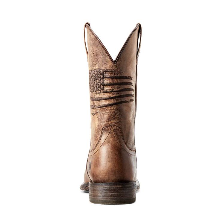 Ariat Circuit Patriot Western Boot Rdeče Rjave | tPp2K2F7