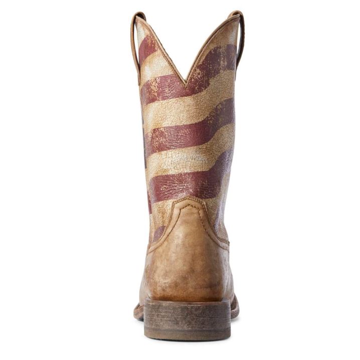 Ariat Circuit Proud Western Boot Bež Rjave | 4qnUJVRF