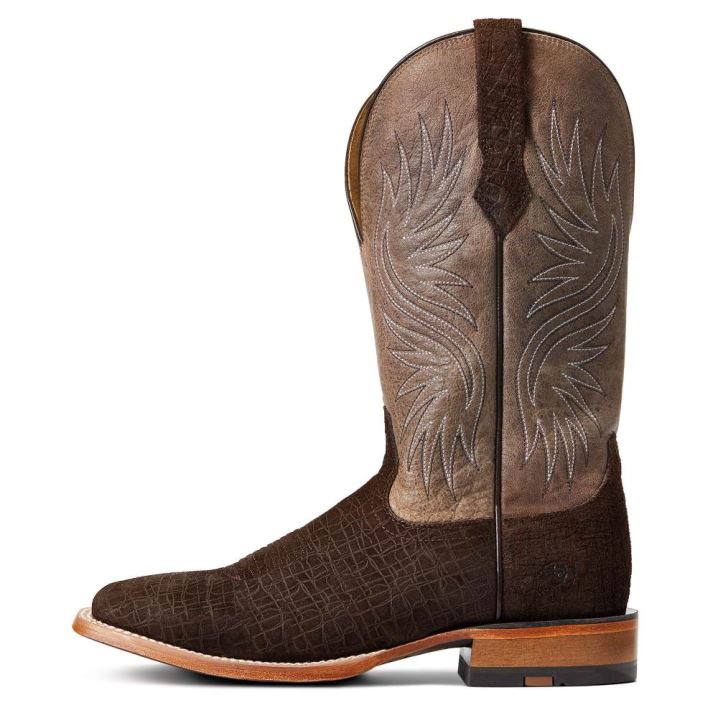 Ariat Circuit Rockridge Western Boot Temno Kava | 3xuVdfPx