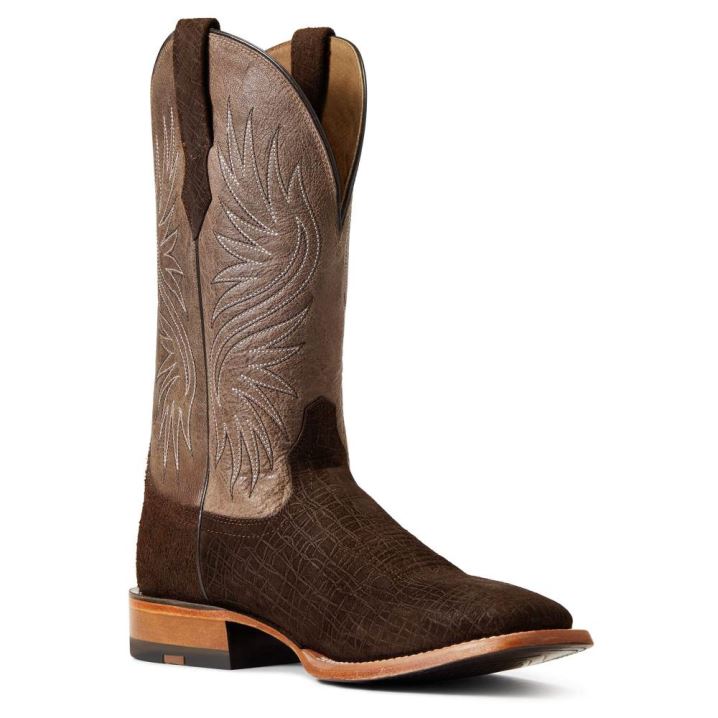 Ariat Circuit Rockridge Western Boot Temno Kava | 3xuVdfPx