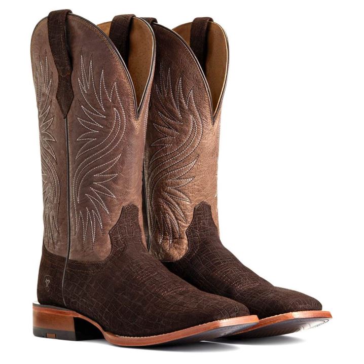 Ariat Circuit Rockridge Western Boot Temno Kava | 3xuVdfPx