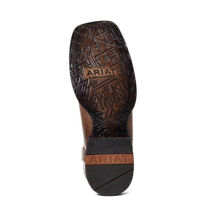 Ariat Circuit Savanna Western Boot Sive Rjave | O1mZBXBq