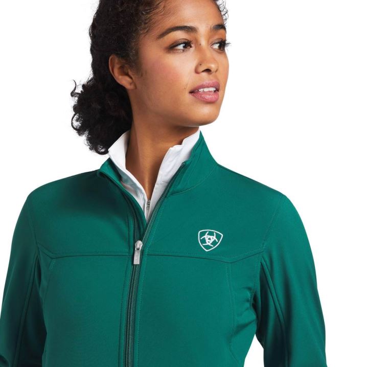 Ariat Classic Team Softshell MEXICO Jacket Verde | 0lFefmm9