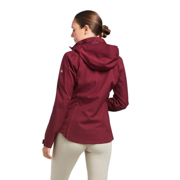 Ariat Coastal Waterproof Jacket Zinfandel | opMSKGyO