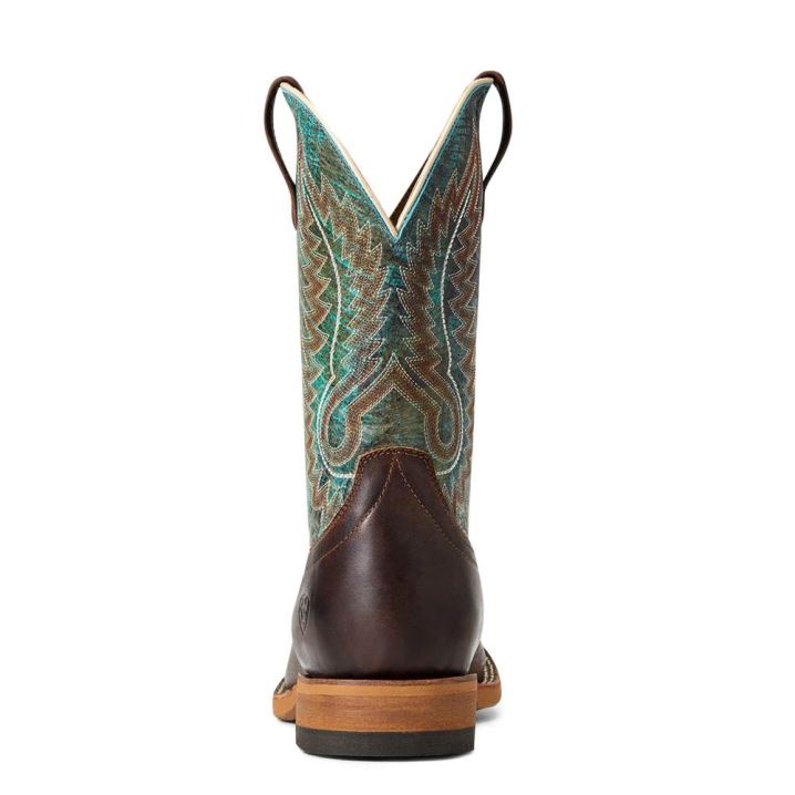 Ariat Cow Camp Western Boot Rjave | 9qbYfREB