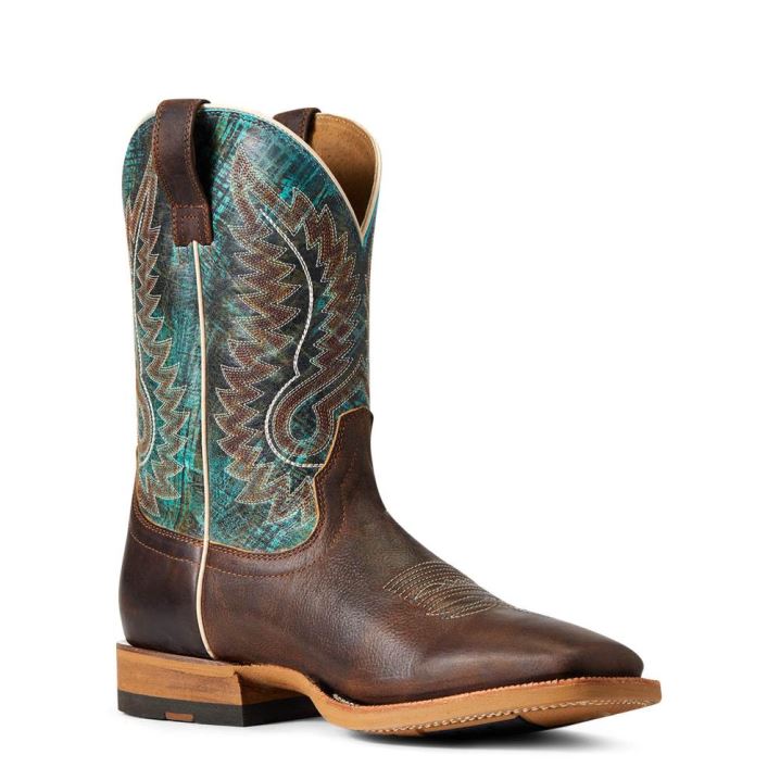 Ariat Cow Camp Western Boot Rjave | 9qbYfREB