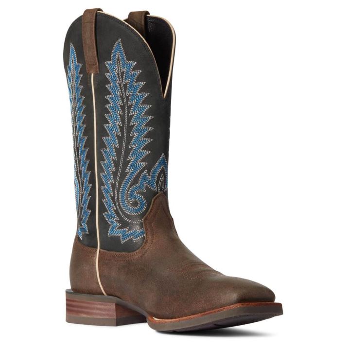 Ariat Creston Western Boot Sive | XhUwo2UN