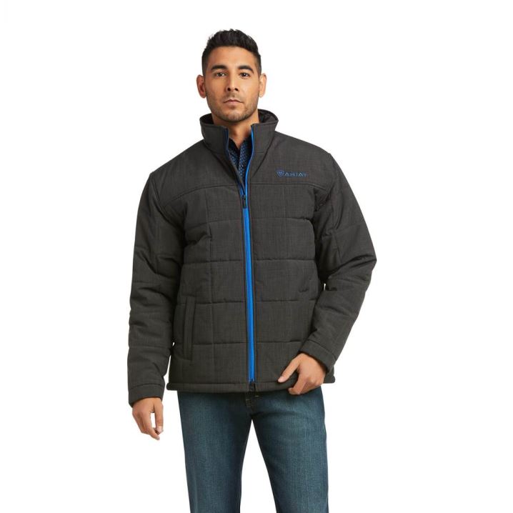 Ariat Crius Insulated Jacket Temno Sive | ieykqU4F