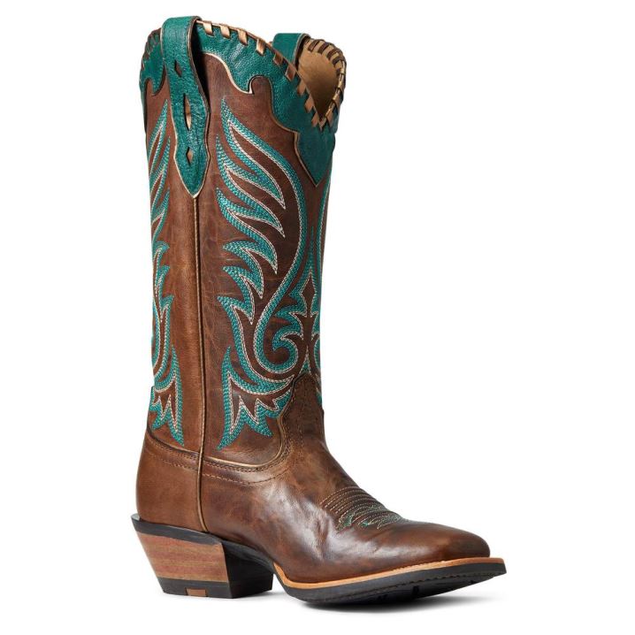 Ariat Crossfire Picante Western Boot Rdeče Rjave | JXE1eZYh