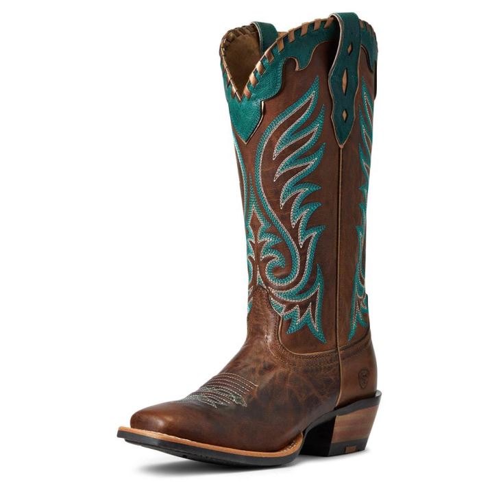 Ariat Crossfire Picante Western Boot Rdeče Rjave | JXE1eZYh