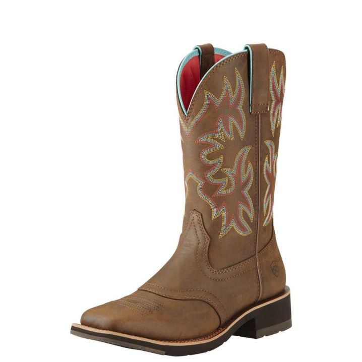 Ariat Delilah Western Boot Rjave | BIn6GREH