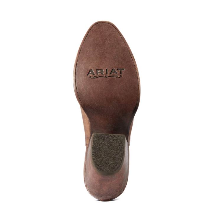 Ariat Dixon R Toe Western Boot Bež Rjave | S3OIT5a6