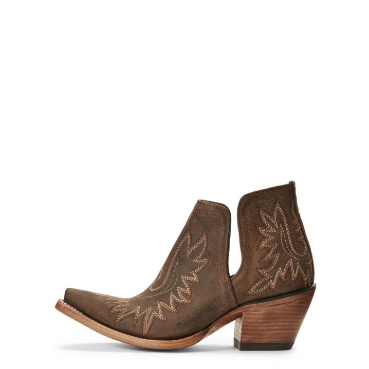 Ariat Dixon Western Boot Rdeče Rjave | zvuCvUMm