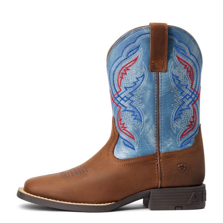 Ariat Double Kicker Western Boot Rjave | 7TJgzNvx