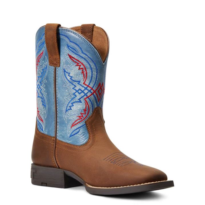 Ariat Double Kicker Western Boot Rjave | 7TJgzNvx