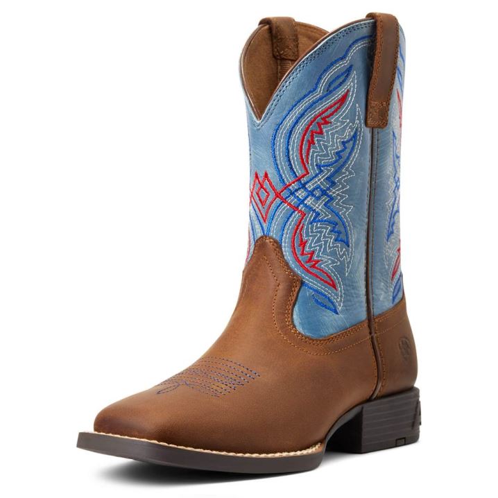 Ariat Double Kicker Western Boot Rjave | 7TJgzNvx