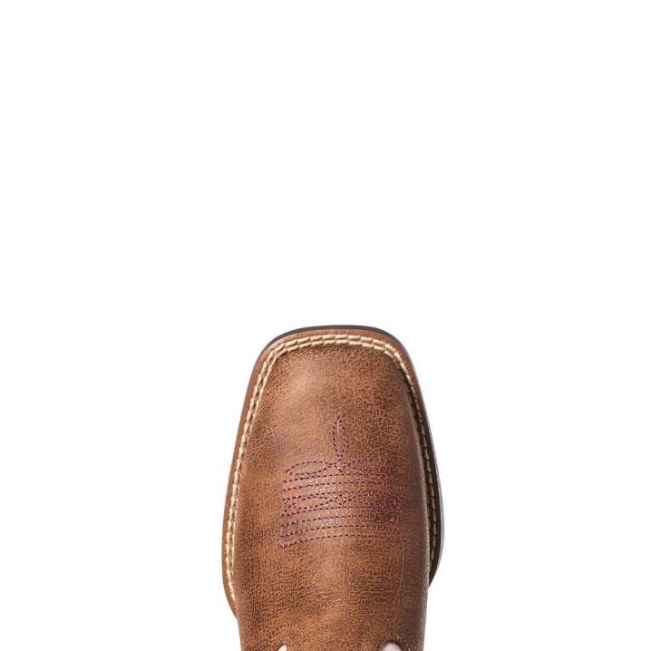 Ariat Double Kicker Western Boot Rjave | bKJZkN3f