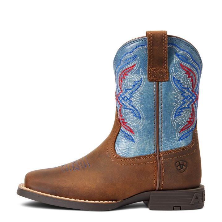 Ariat Double Kicker Western Boot Rjave | cEkRLi2v