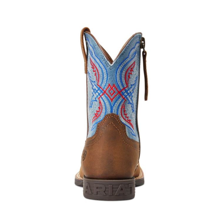 Ariat Double Kicker Western Boot Rjave | cEkRLi2v