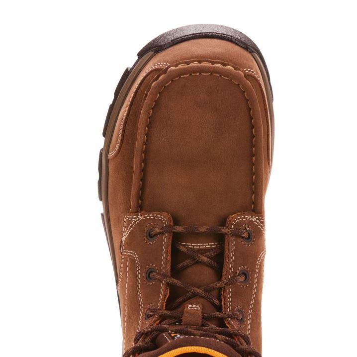 Ariat Edge LTE Chukka Composite Toe Work Boot Temno Rjave | M2Syqokw