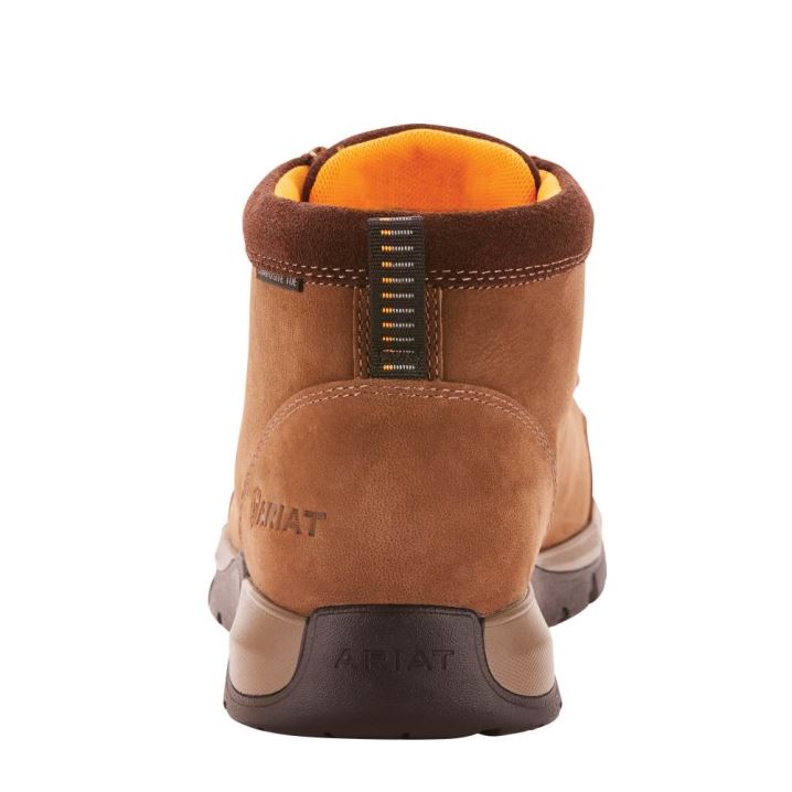 Ariat Edge LTE Moc Composite Toe Work Boot Temno Rjave | qalkEUNY