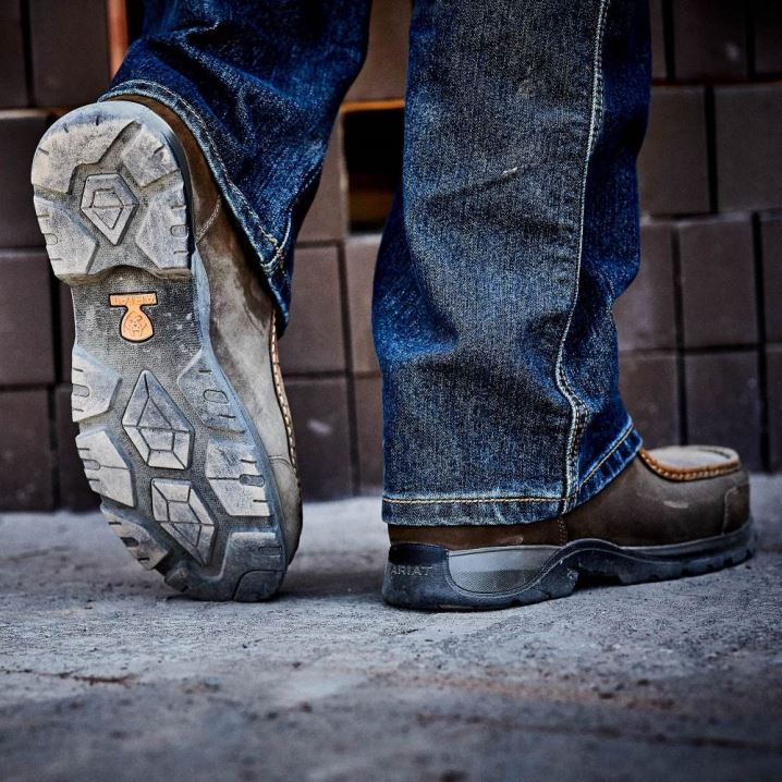 Ariat Edge LTE Moc Composite Toe Work Boot Rjave | rkYNZ386