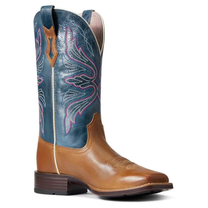 Ariat Edgewood Western Boot Almond Buff | X04c8MIs