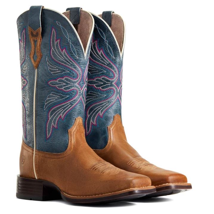 Ariat Edgewood Western Boot Almond Buff | X04c8MIs