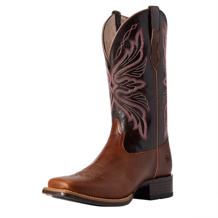 Ariat Edgewood Western Boot Temno | XqU1a3KR