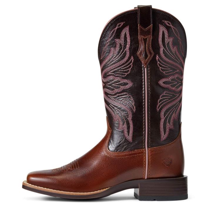 Ariat Edgewood Western Boot Temno | XqU1a3KR