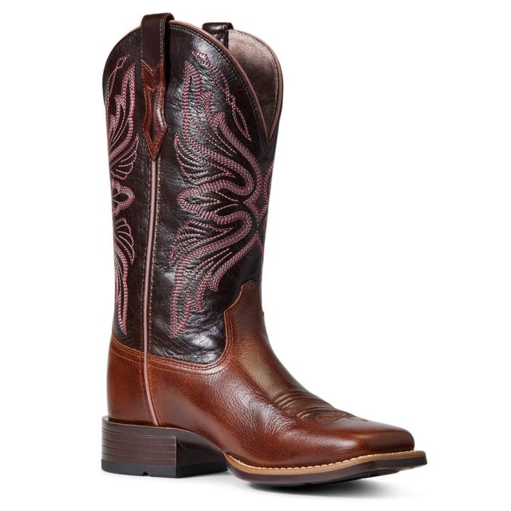 Ariat Edgewood Western Boot Temno | XqU1a3KR