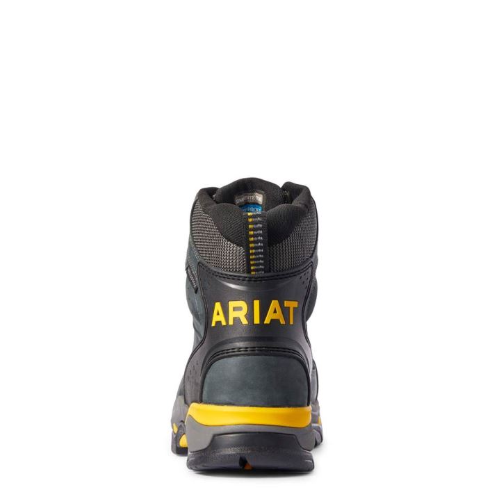 Ariat Endeavor 6" Waterproof Carbon Toe Work Boot Temno | EvIMUA0e