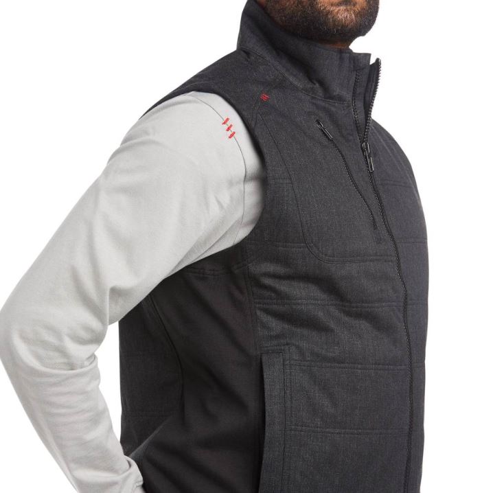 Ariat FR Cloud 9 Insulated Vest Črne | cxu3IoVr