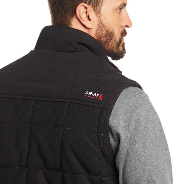 Ariat FR Crius Insulated Vest Črne | Amk2qZCT