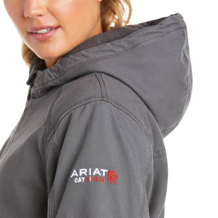 Ariat FR DuraLight Stretch Canvas Jacket Sive | 8I9FwtDf