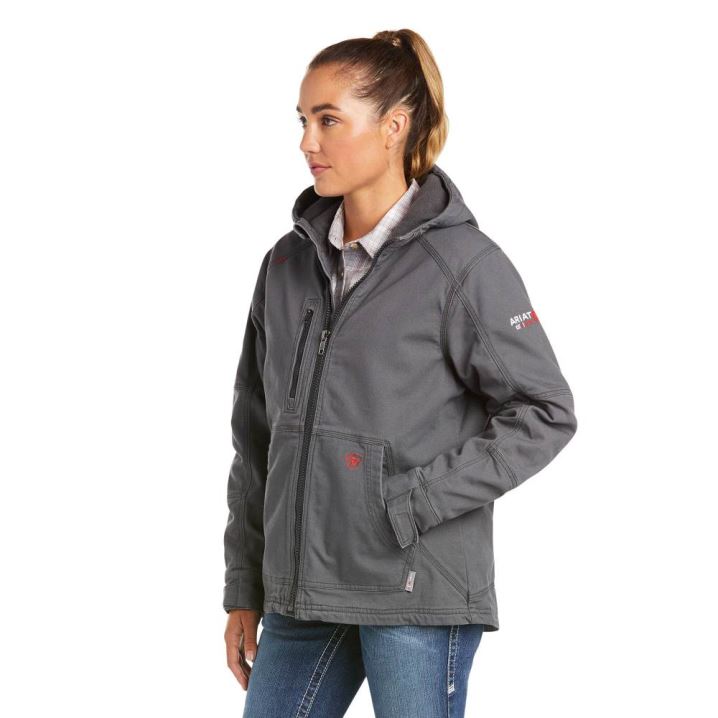 Ariat FR DuraLight Stretch Canvas Jacket Sive | 8I9FwtDf