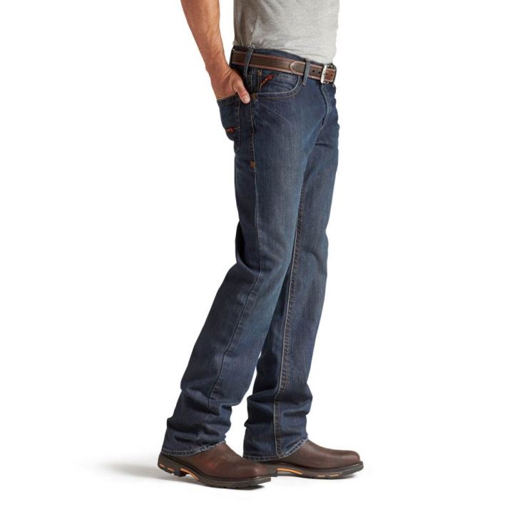 Ariat FR M4 Relaxed Basic Boot Cut Jean Shale | VsKNMEYq