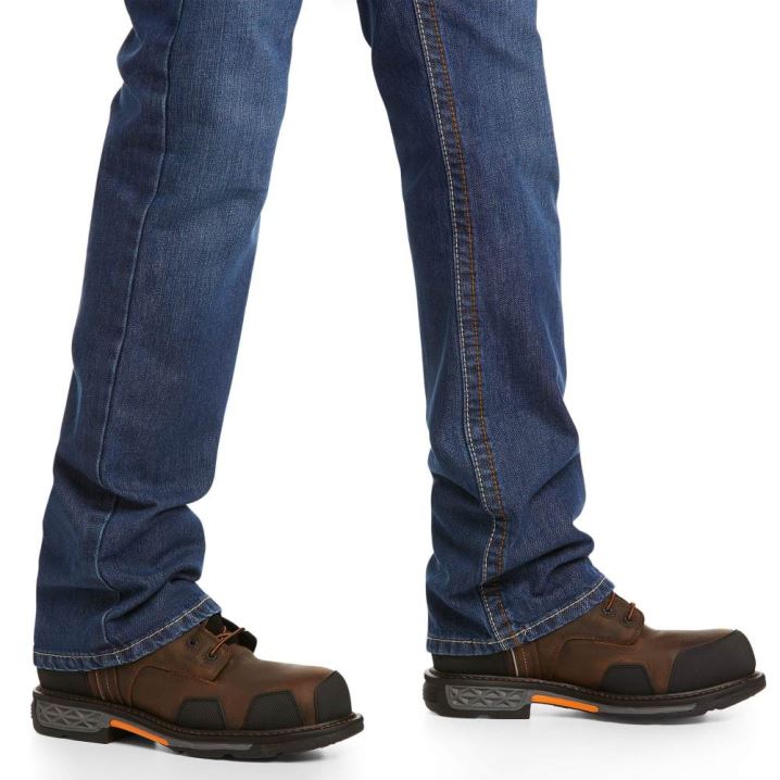 Ariat FR M4 Relaxed Basic Boot Cut Jean Flint | tbFyi7Kb