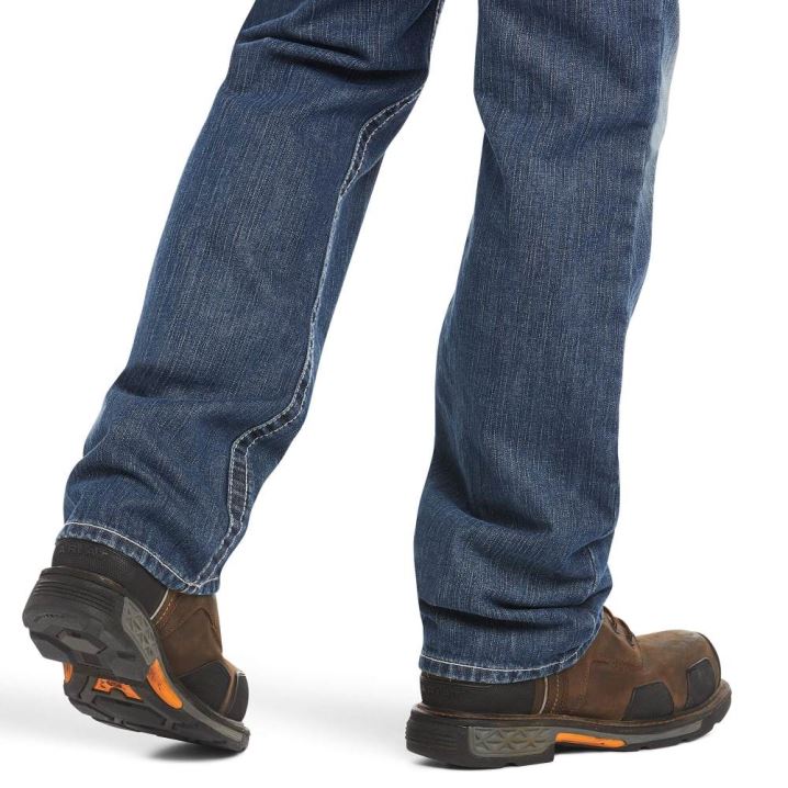 Ariat FR M4 Relaxed Ridgeline Boot Cut Jean Glacier | hCG1rGDM