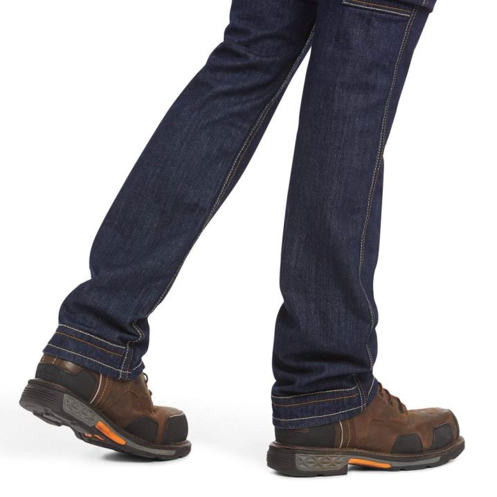 Ariat FR M7 Slim DuraStretch Workhorse Stackable Straight Leg Jean Rinse | gqHOAxtu