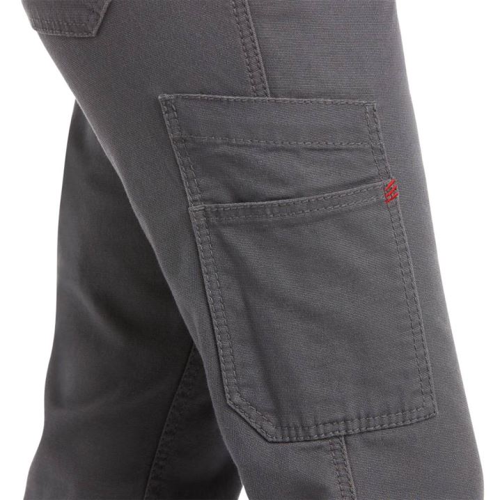 Ariat FR Stretch DuraLight Canvas Stackable Straight Leg Pant Sive | O8fwOJ2g