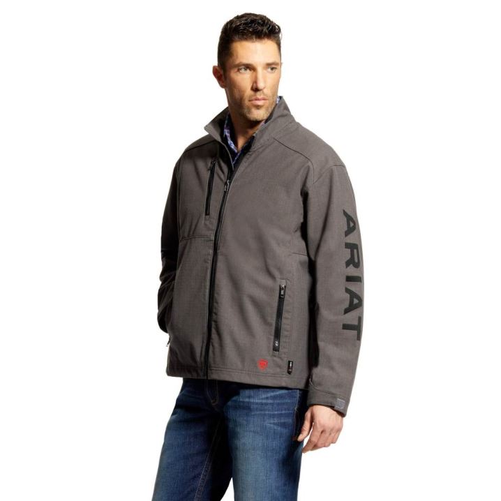 Ariat FR Team Logo Jacket Sive | 6SYGcUVm