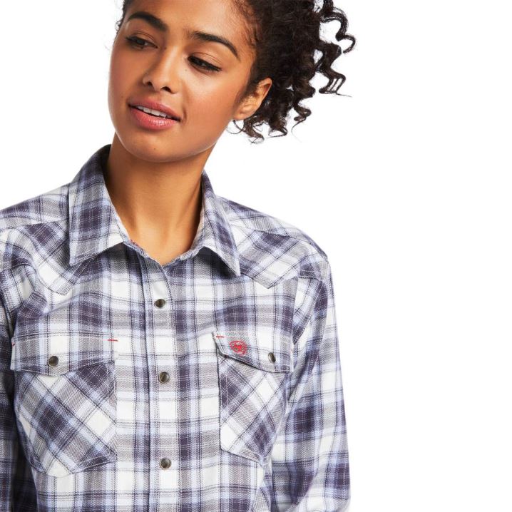 Ariat FR Whitney Snap Work Shirt Easter Egg | KwnXpbUP