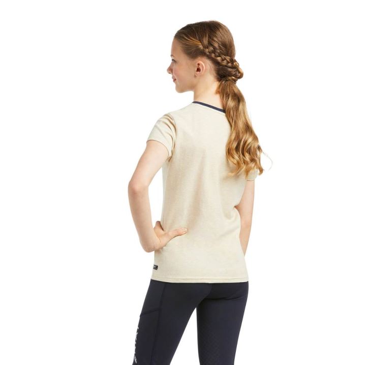 Ariat Fabulous T-Shirt Oatmeal Heather | 609xuNJE