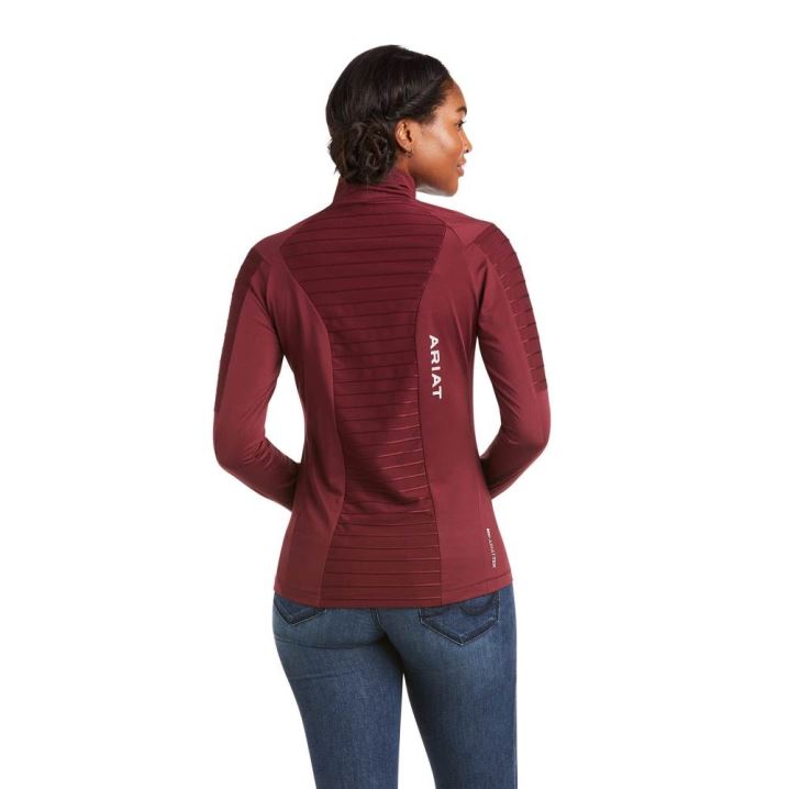 Ariat Facet Baselayer Windsor Wine | njfBLtfF