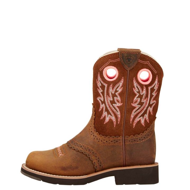 Ariat Fatbaby Cowgirl Western Boot Rjave | rbjZIM2U