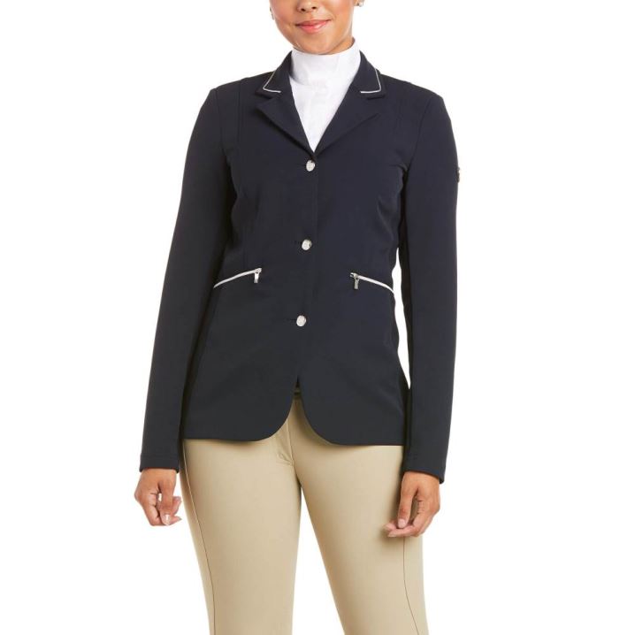 Ariat Galatea Asteri Show Coat Temno Modre | iENL8yzg