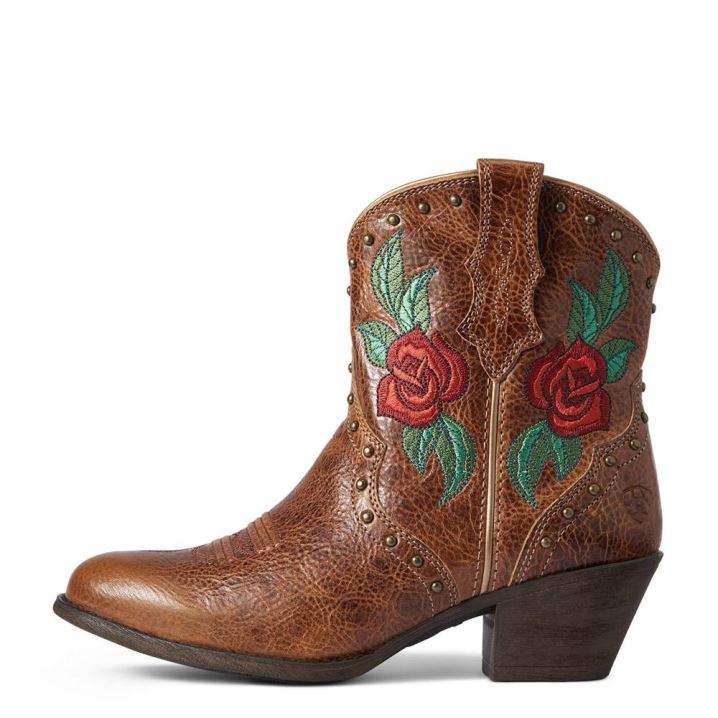 Ariat Gracie Rose Western Boot Rjave | q0pG6jKw